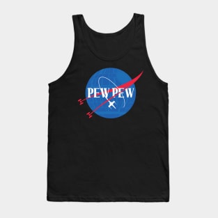 Pew Pew (science) Tank Top